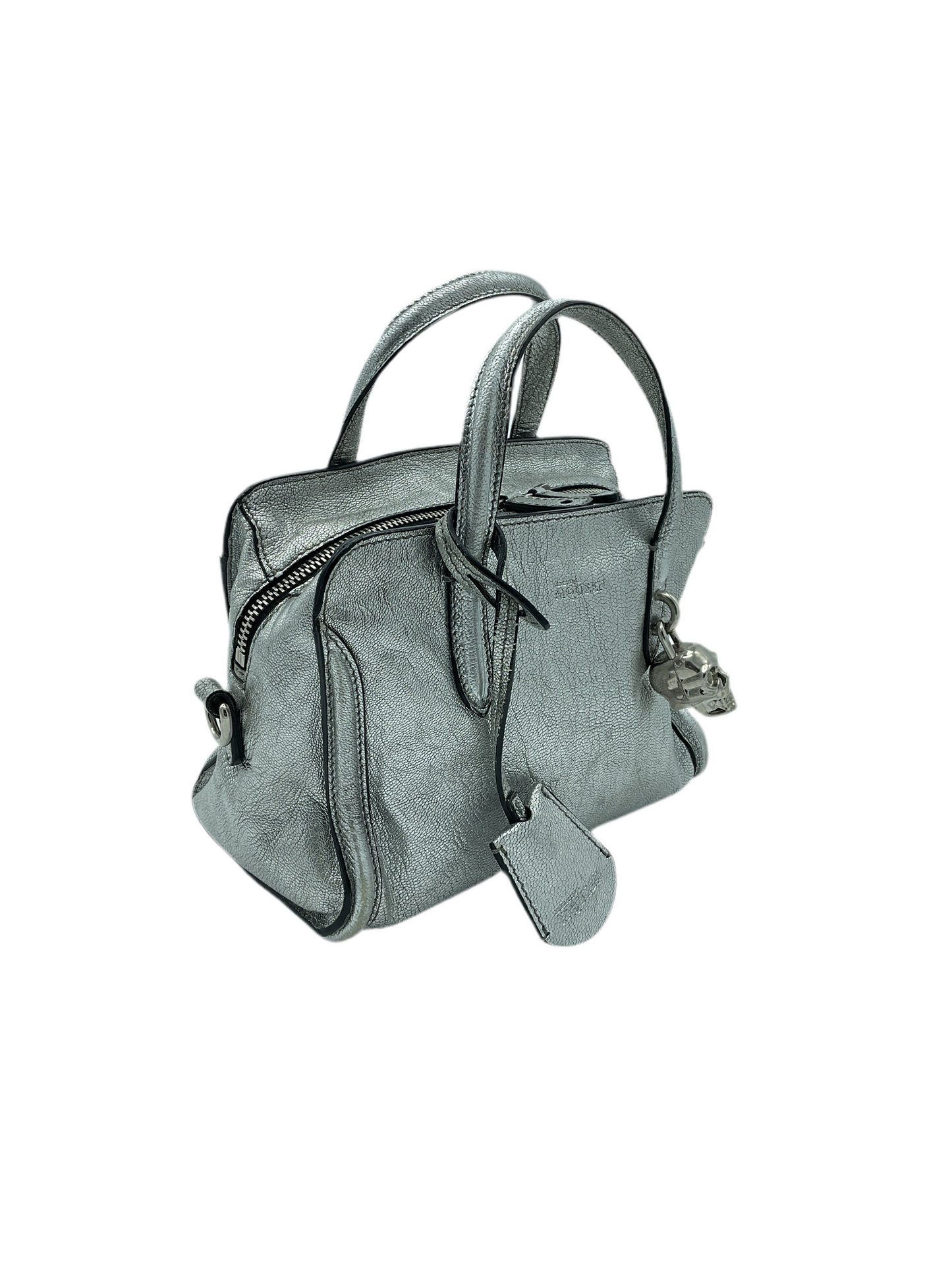 Alexander MCQueen metalizada plata