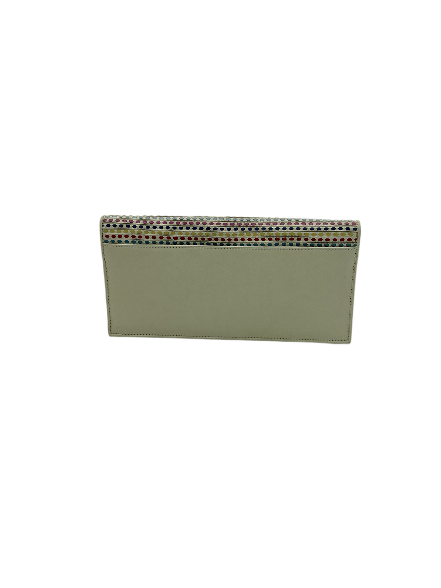 Salvatore Ferragamo clutch raimbow