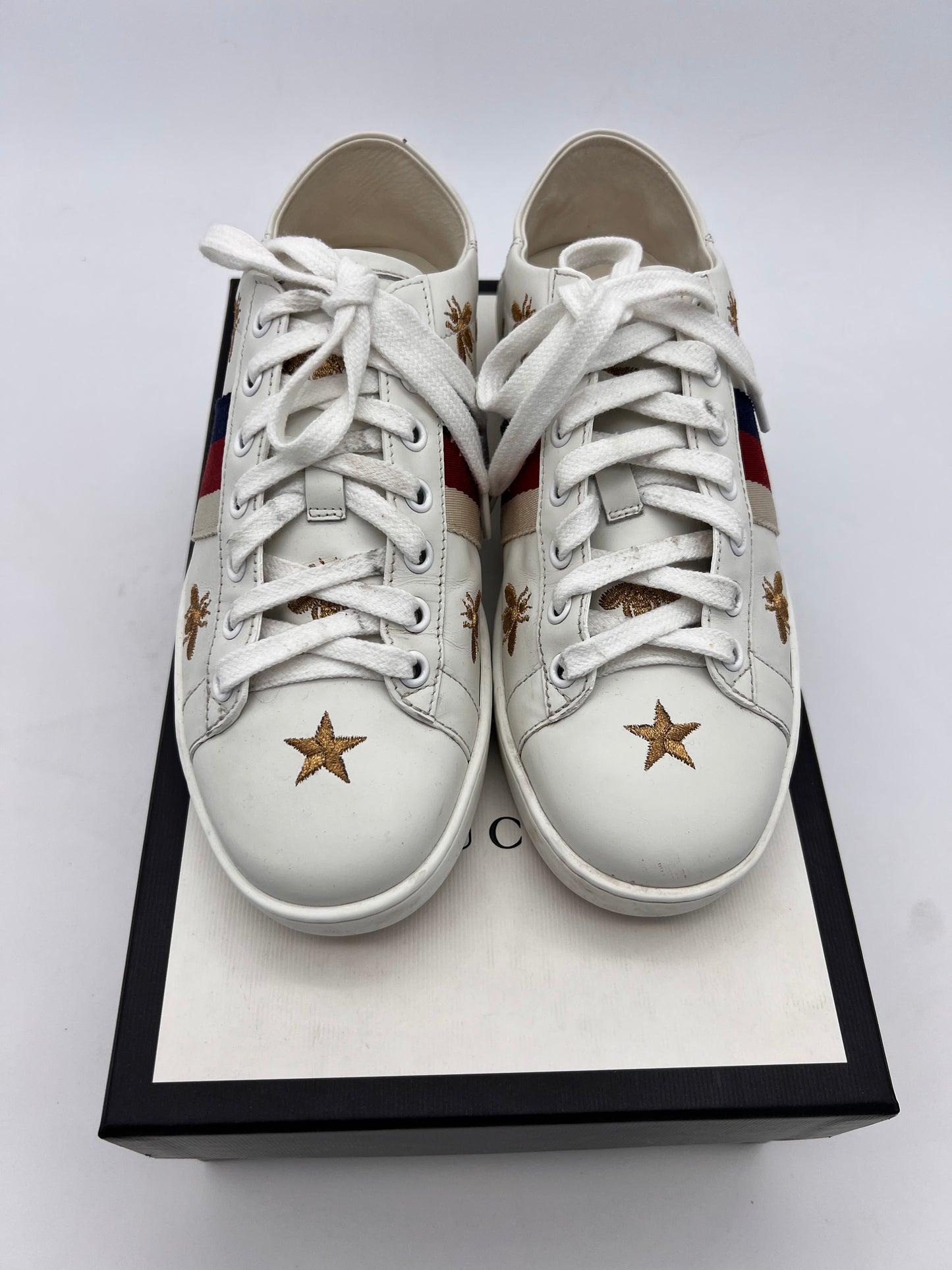 Gucci Ace estrellas talla 4mex.