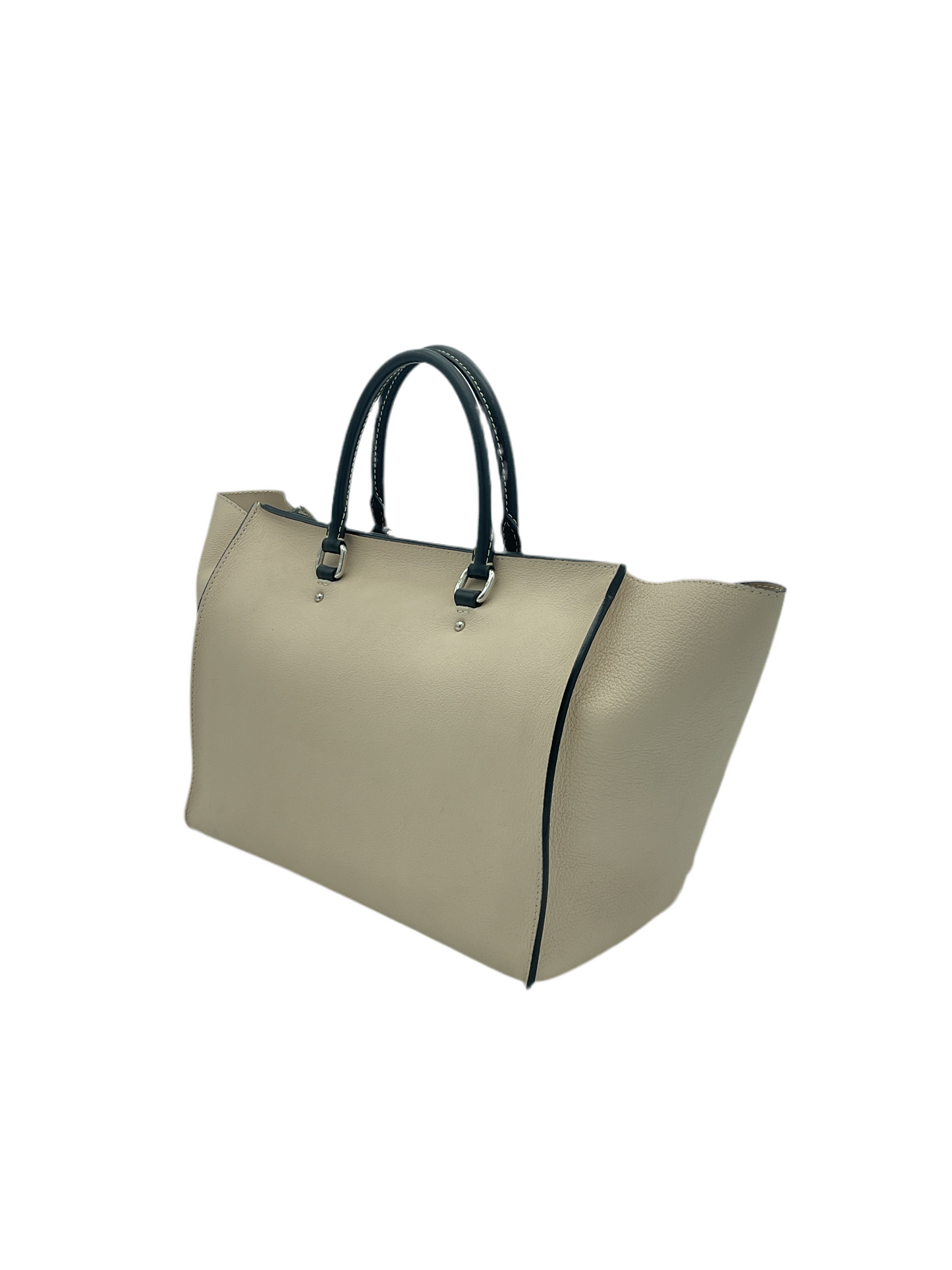 Carolina Herrera Bolsa Beige con Negro