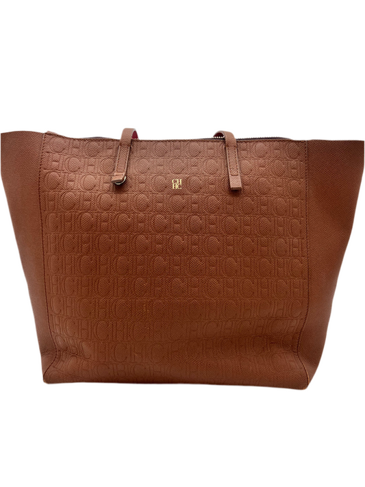 Carolina Herrera Tote piel.