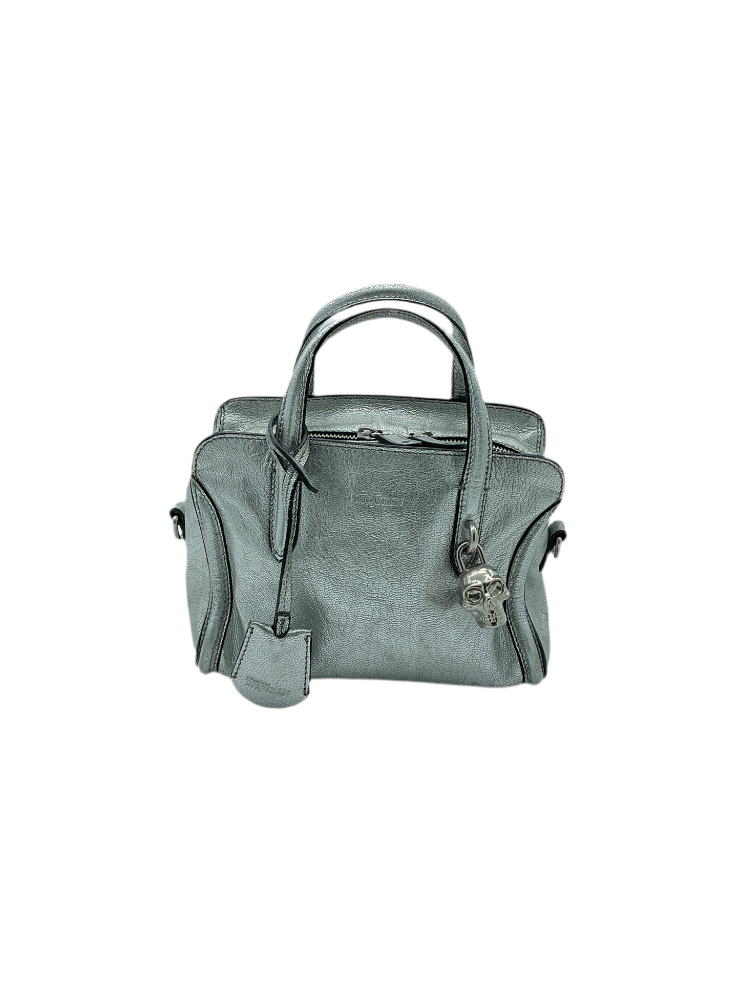 Alexander MCQueen metalizada plata
