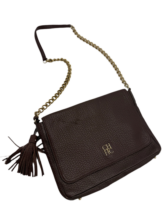 Carolina Herrera Crossbody Café ¡Nueva!