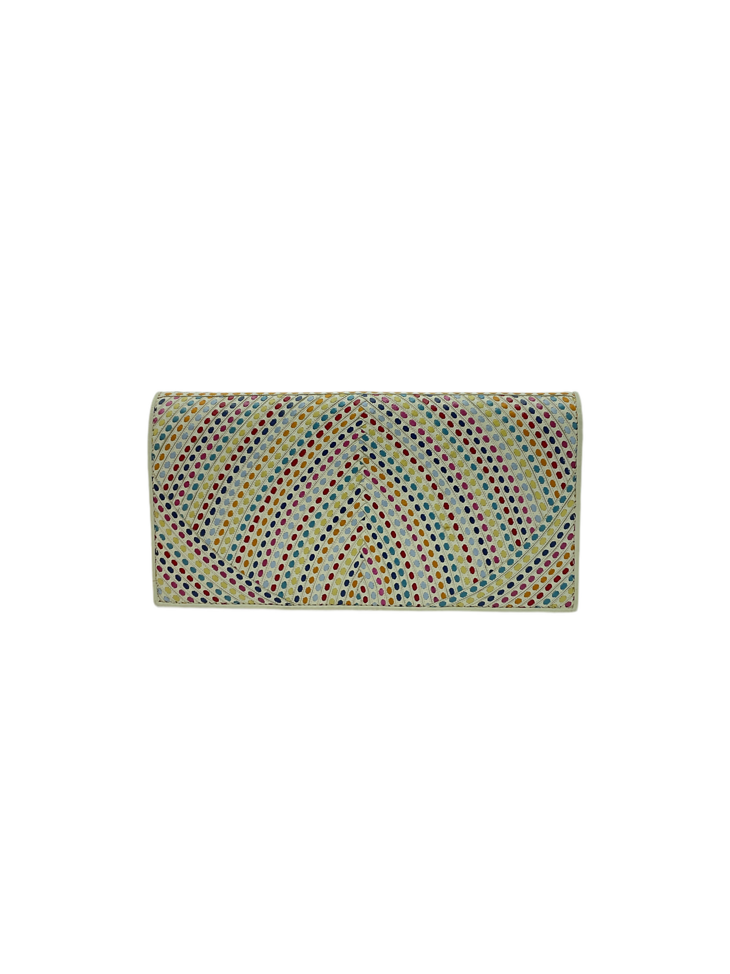 Salvatore Ferragamo clutch raimbow