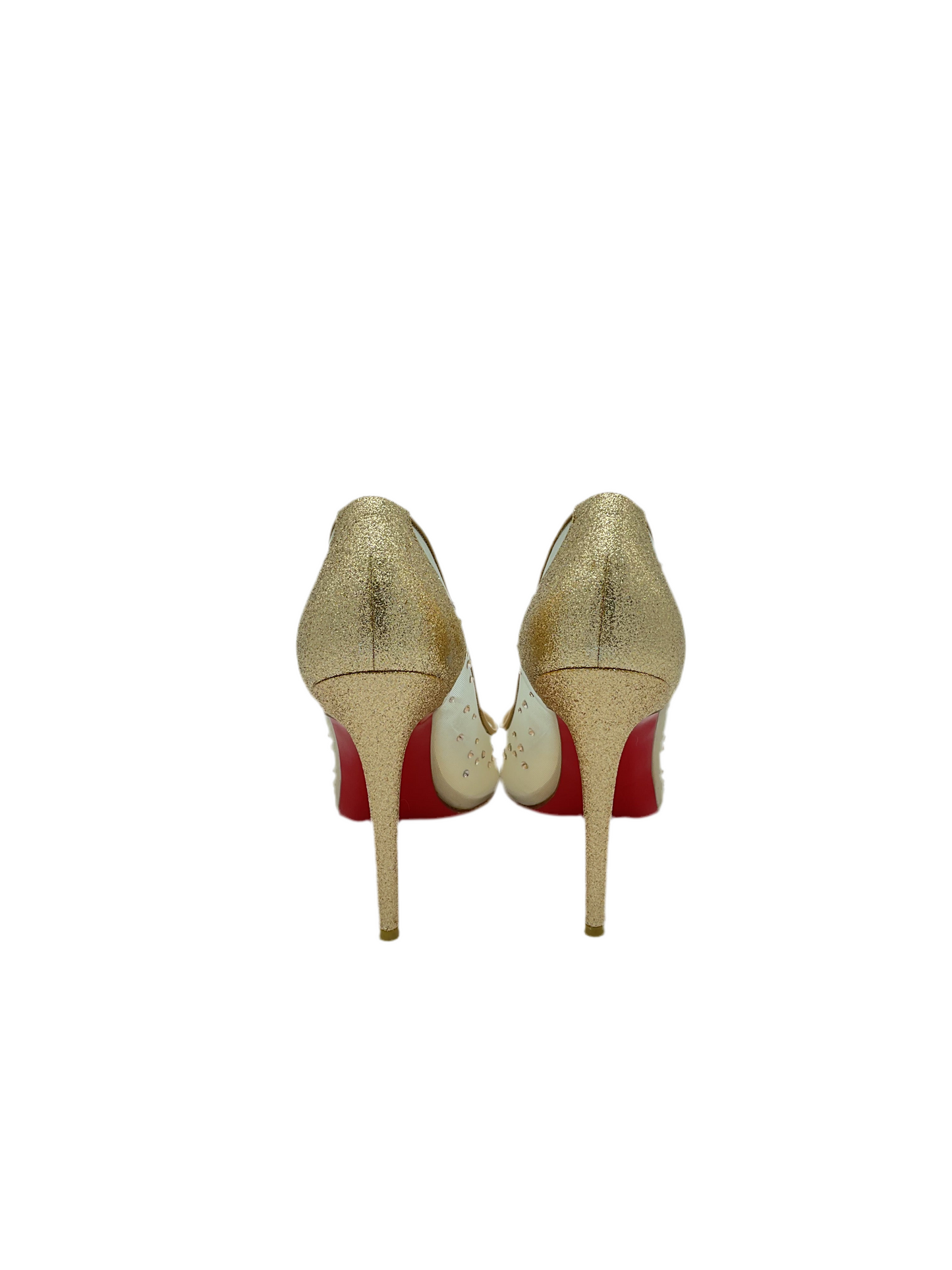 Christian Louboutin Tacones nude 6 1/2 Mex