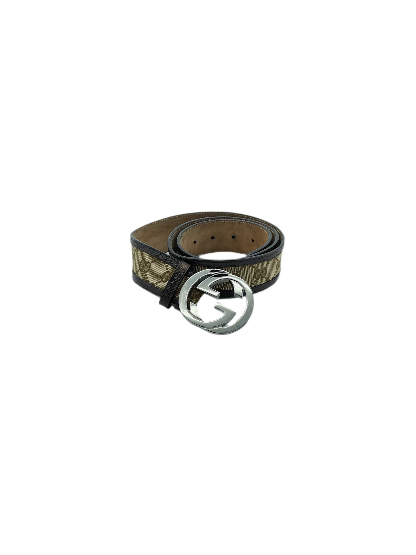 Cinturón café Gucci