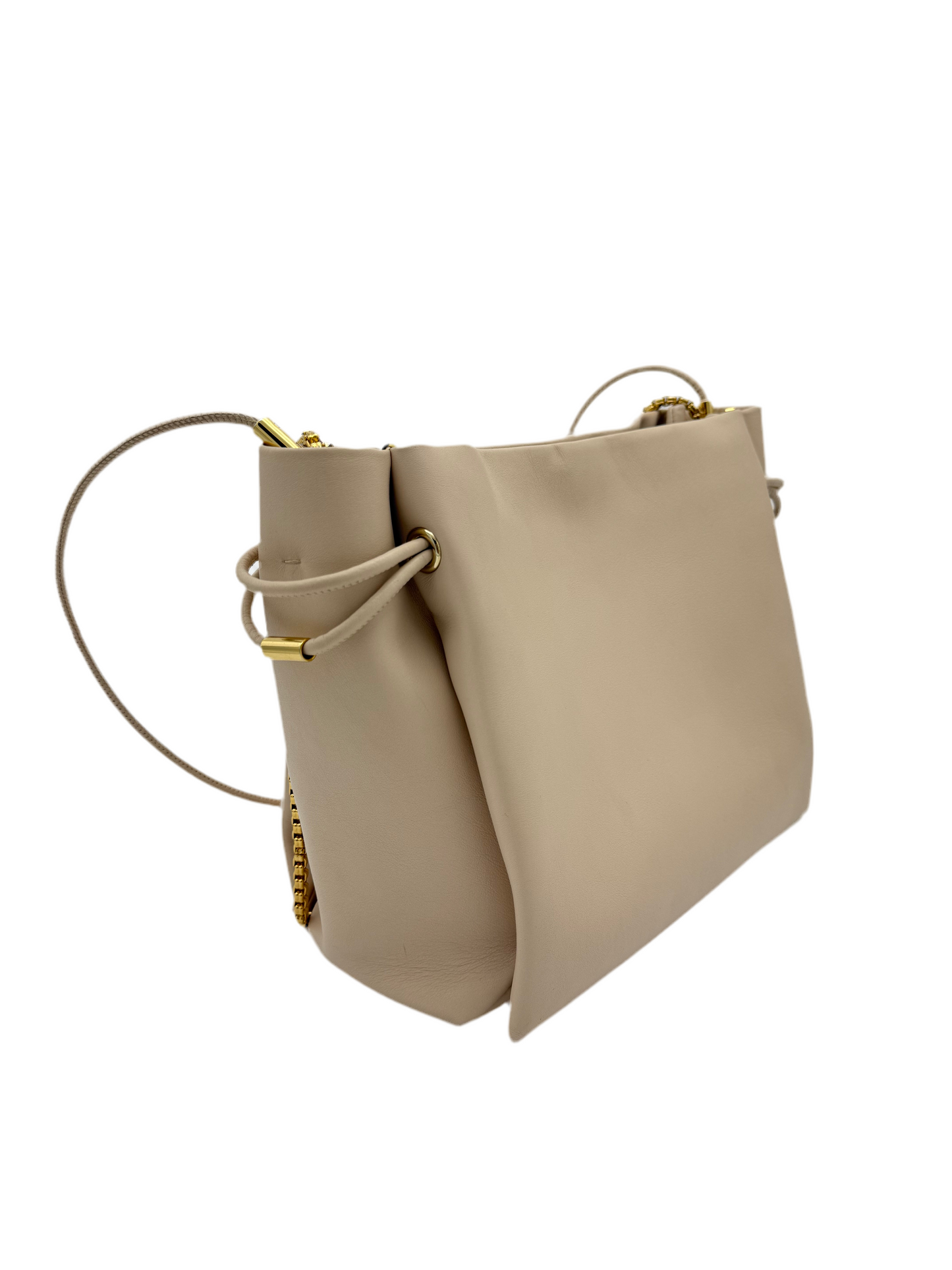 Carolina Herrera Crossbody Beige Bag