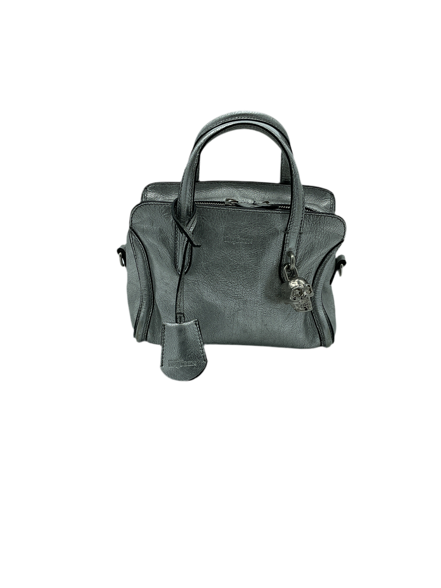 Alexander MCQueen metalizada plata