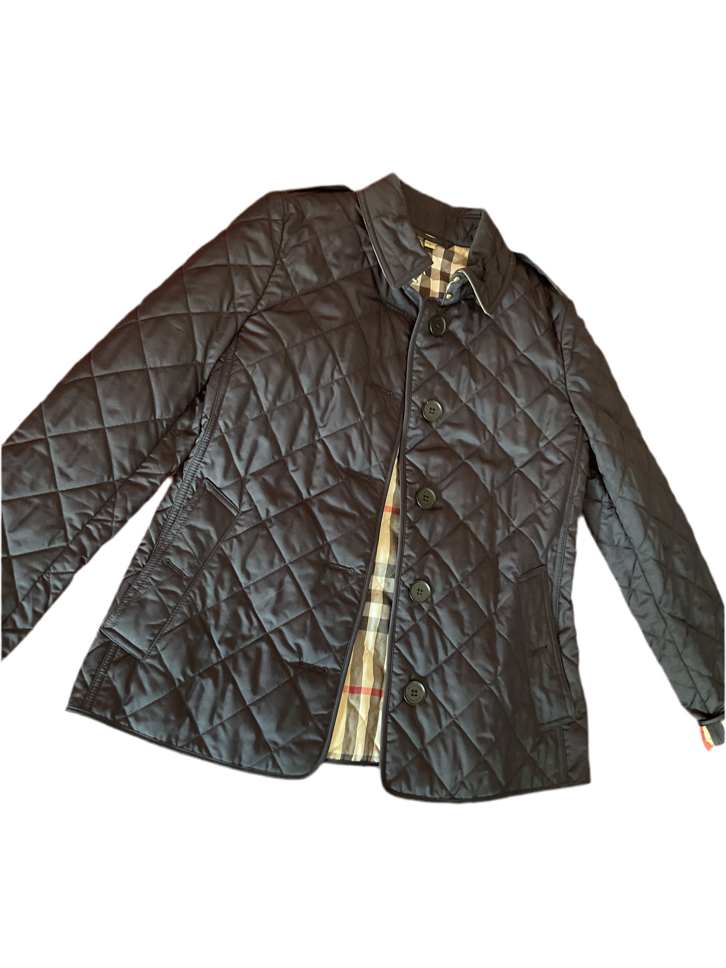 Burberry Chamarra Azul Talla M