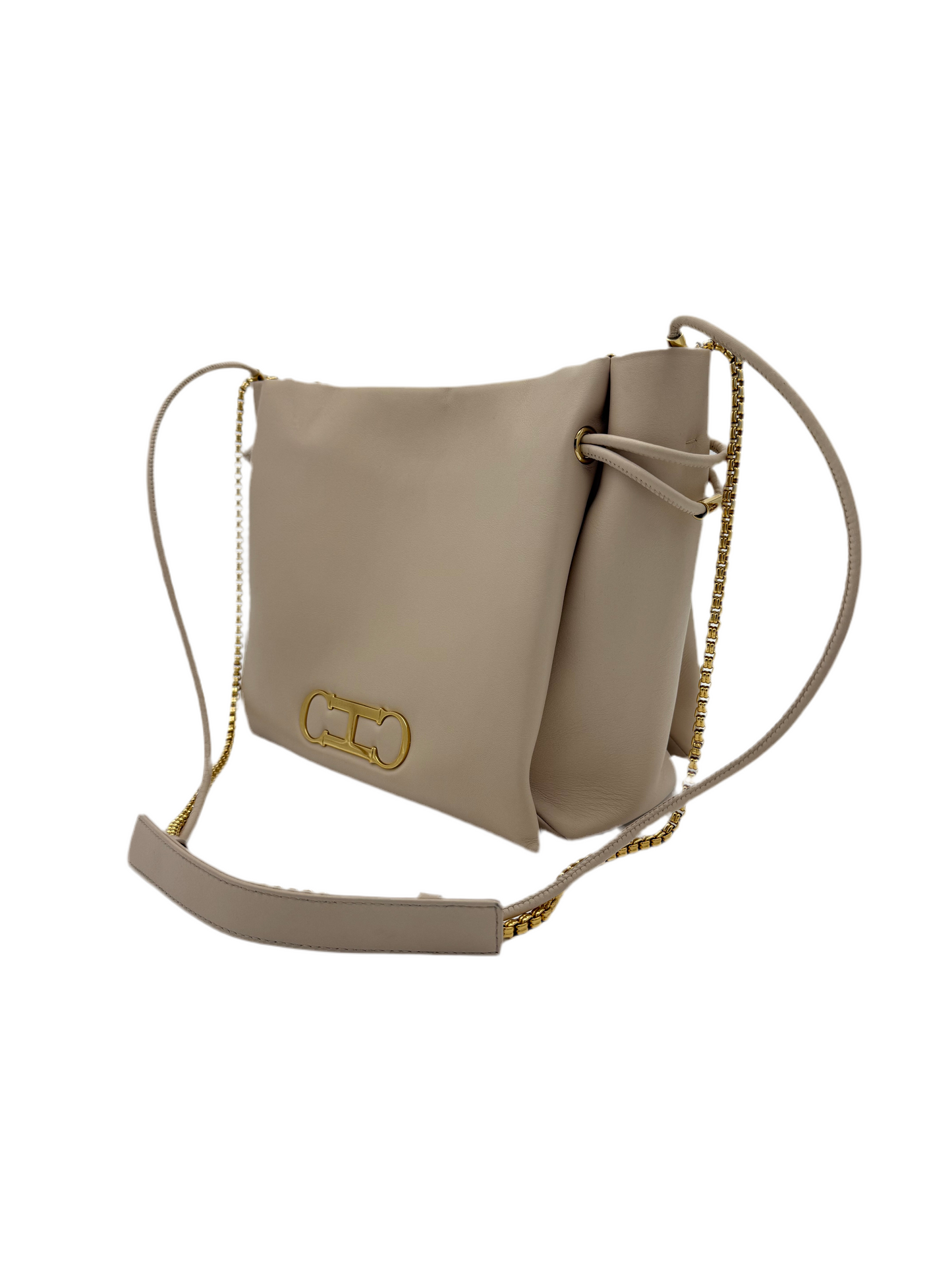Carolina Herrera Crossbody Beige Bag