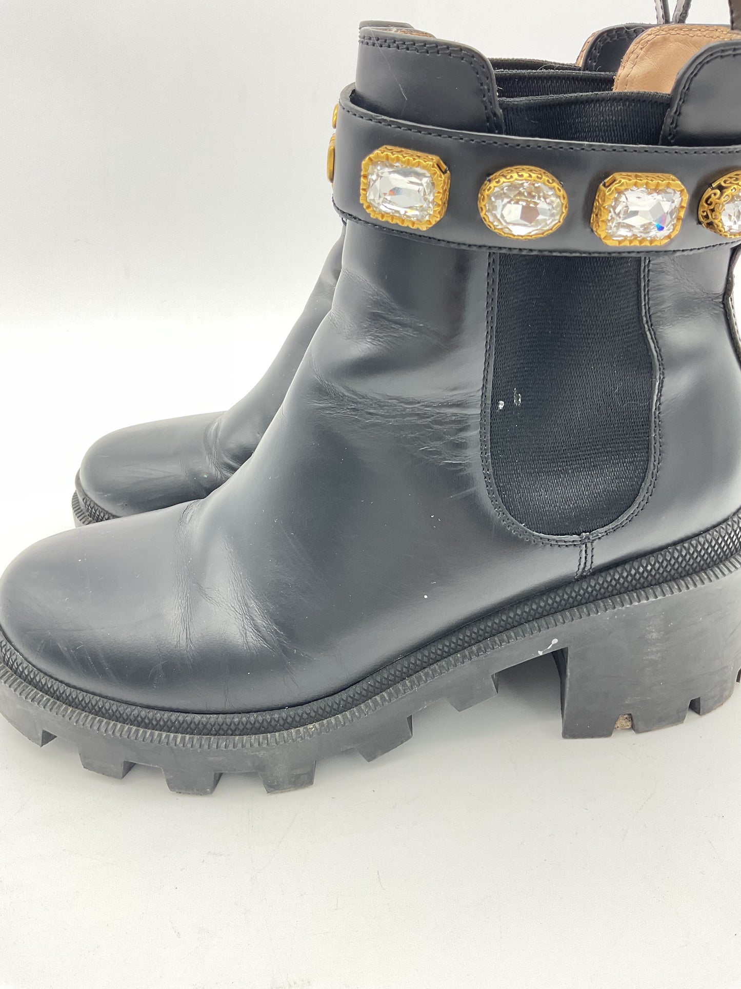Gucci Botas Negras 3 1/2 Mex