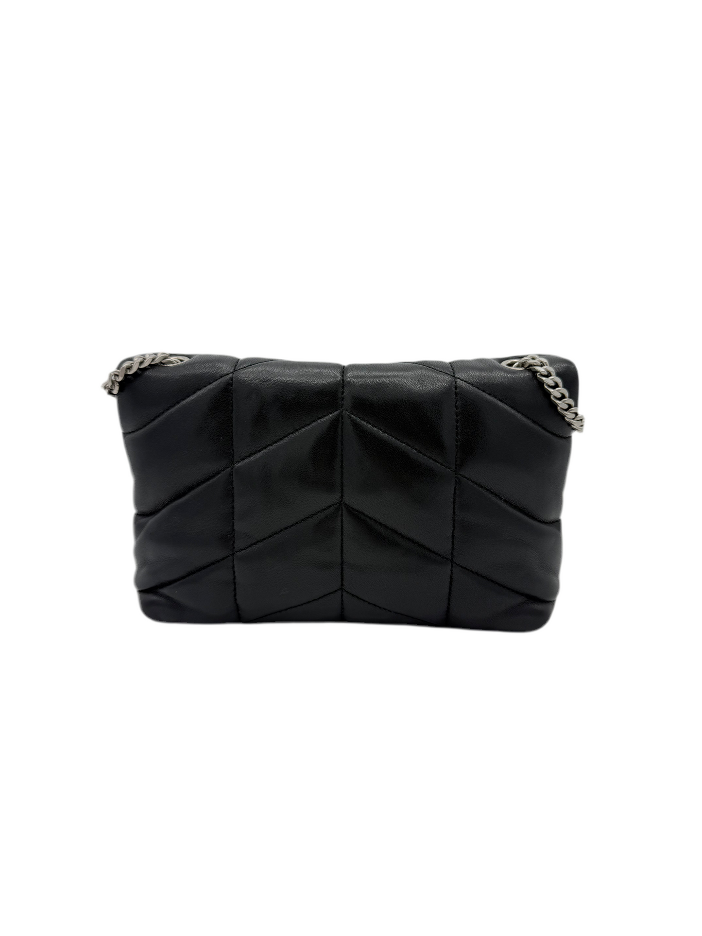 YSL PUFFER Negra