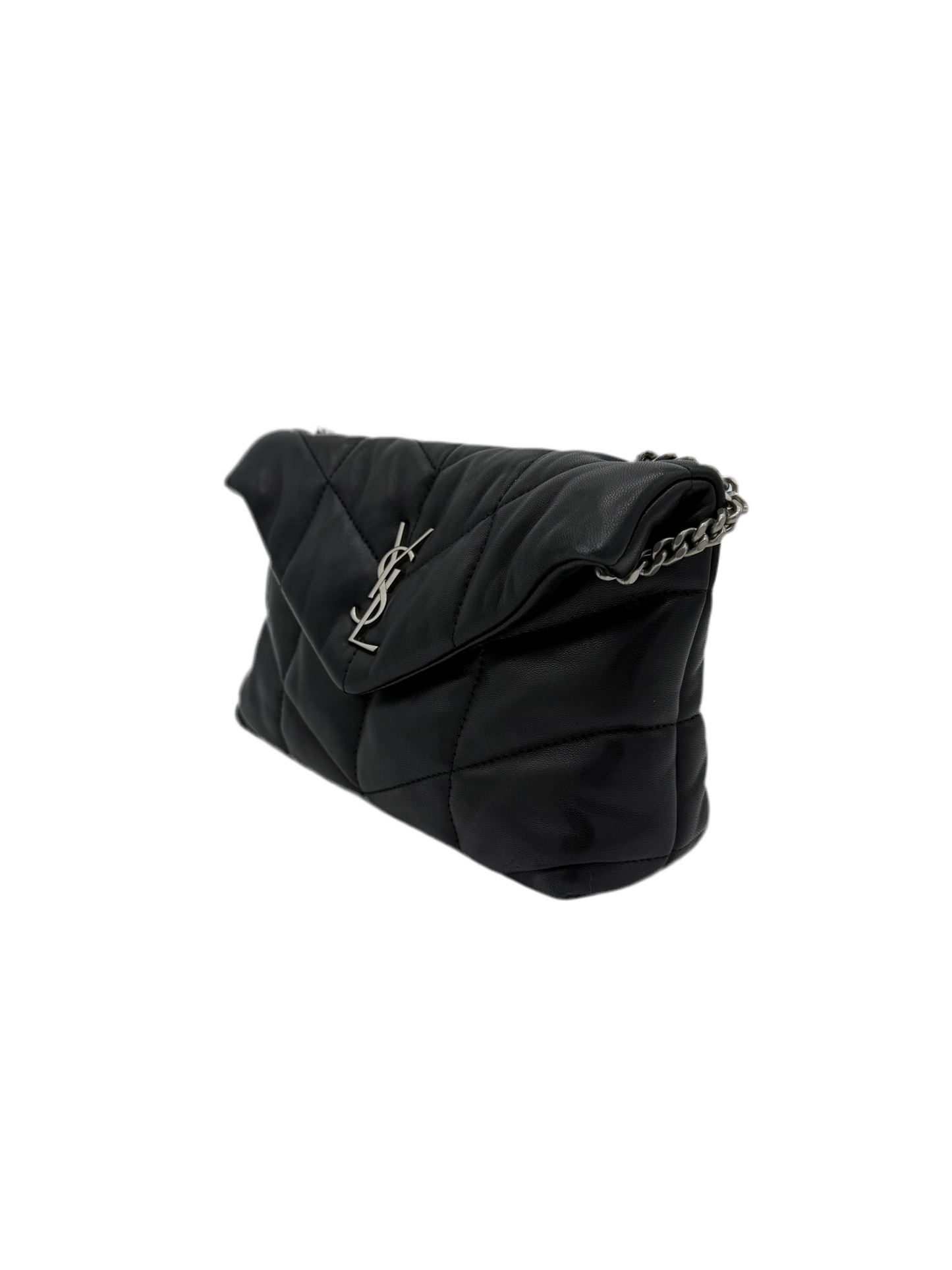 YSL PUFFER Negra