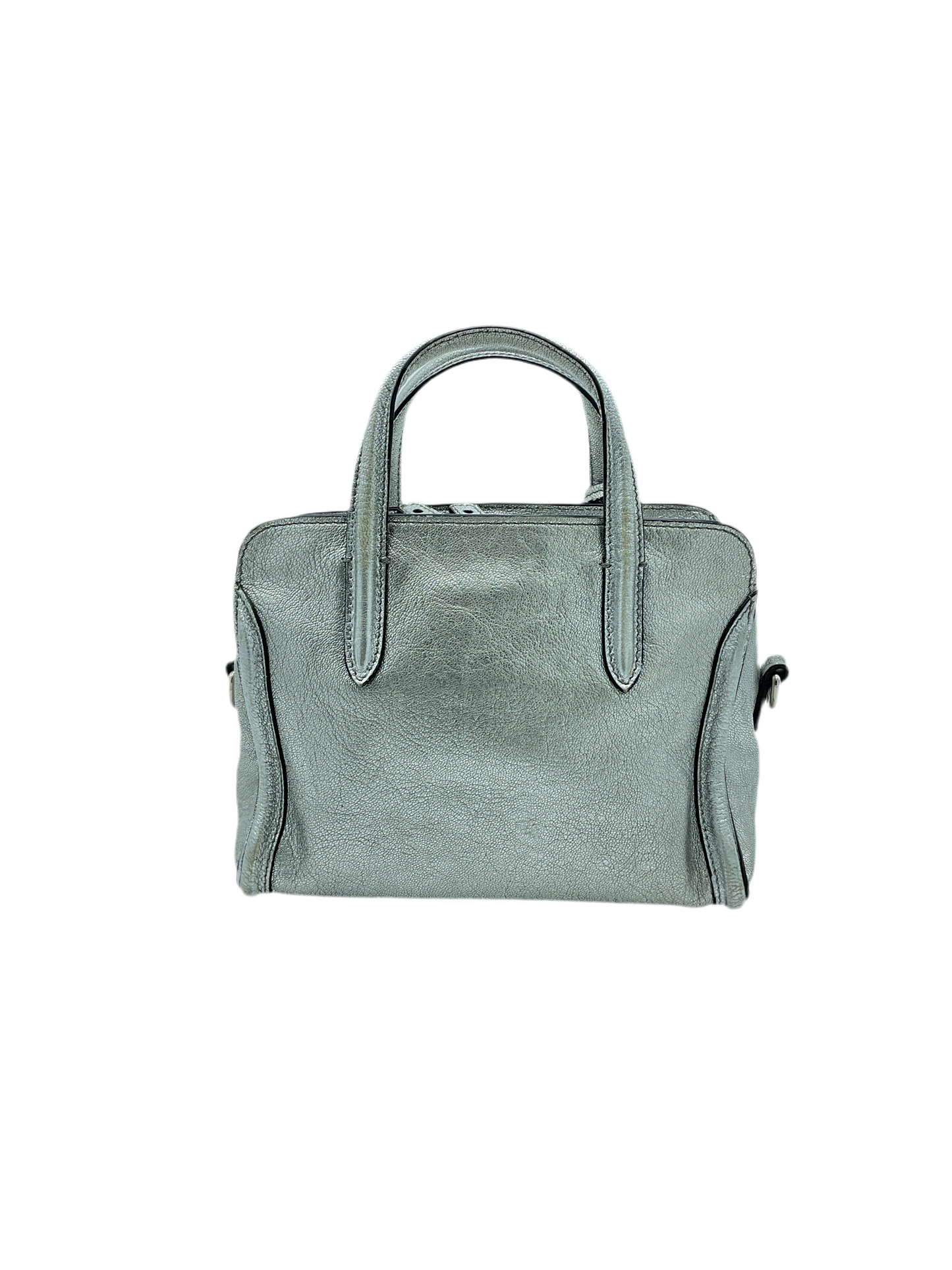 Alexander MCQueen metalizada plata