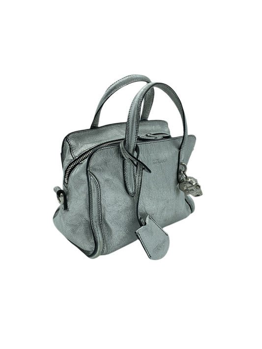 Alexander MCQueen metalizada plata
