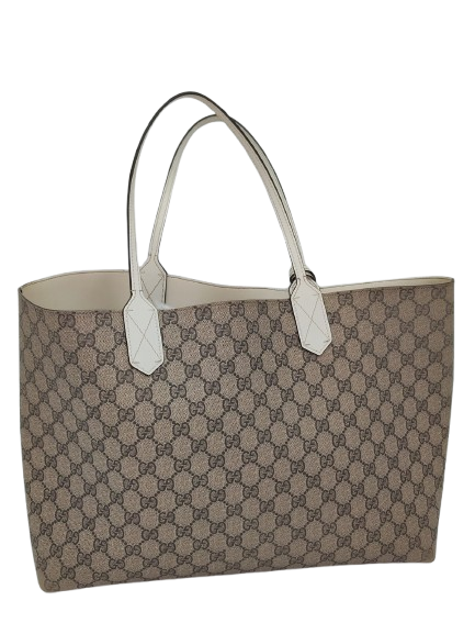 GUCCI TOTE REVERSIBLE BLANCA