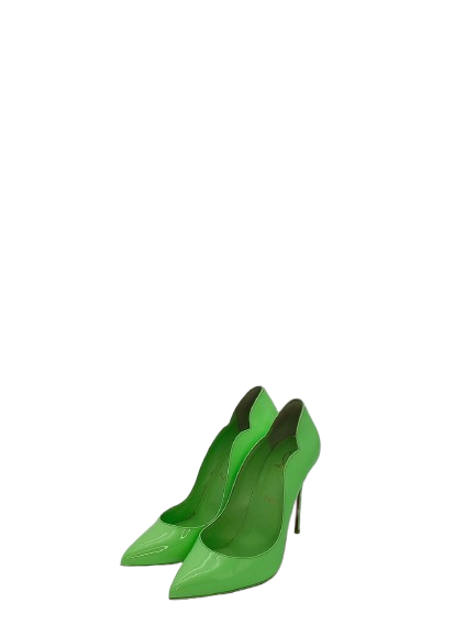 CHRISTIAN LOUBOUTIN VERDE SUELA ROJA.