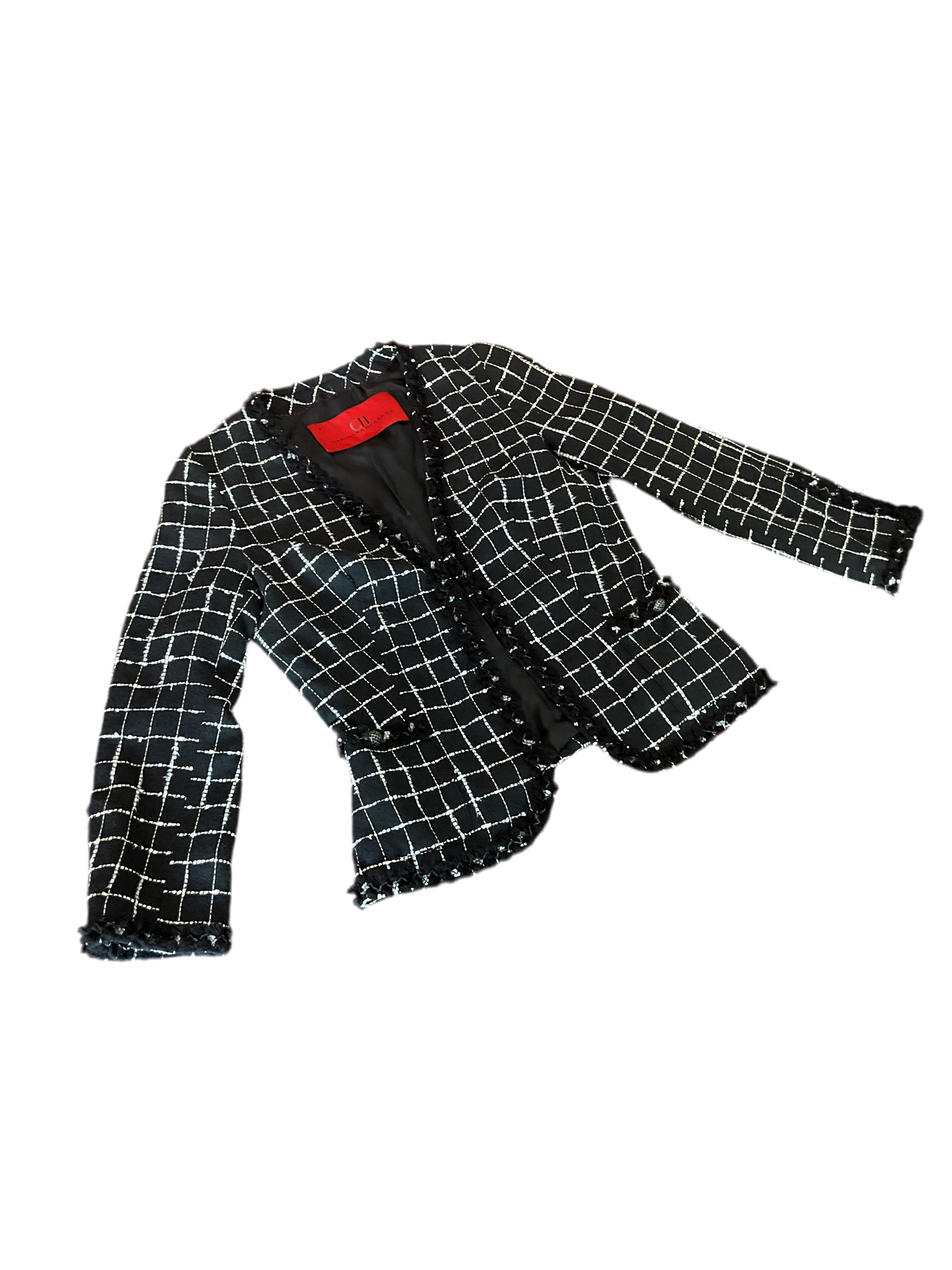 Carolina Herrera Saco Tweed Talla S