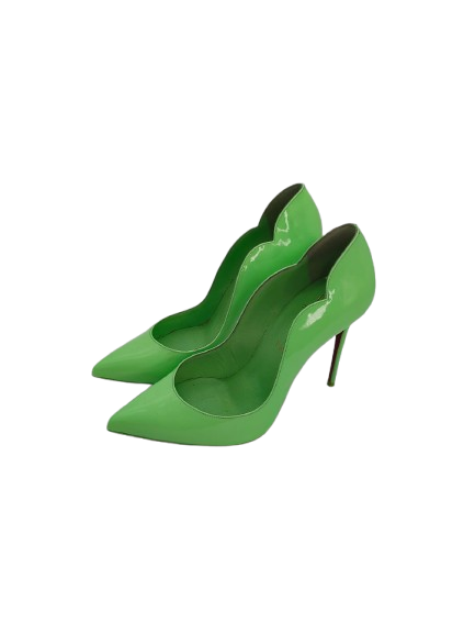 CHRISTIAN LOUBOUTIN VERDE SUELA ROJA.