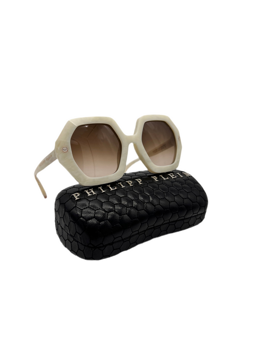 Philipp Plein lentes de sol oversize.