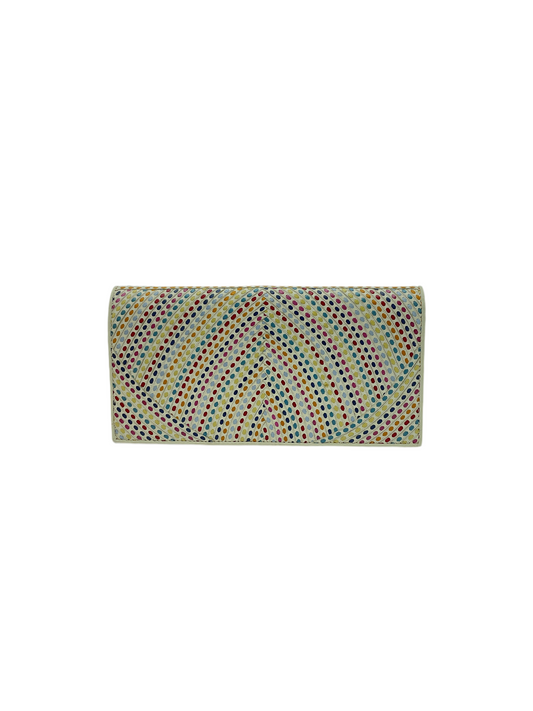 Salvatore Ferragamo clutch raimbow