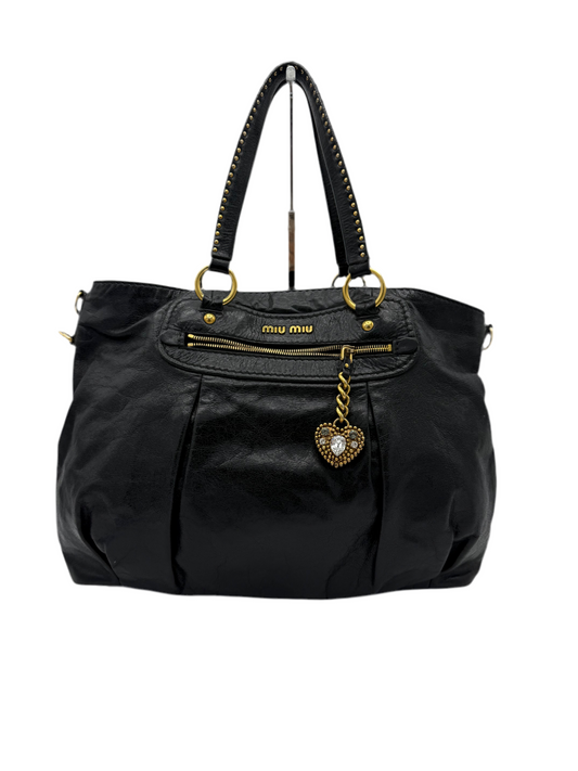 Miu Miu Bolso Piel Negra