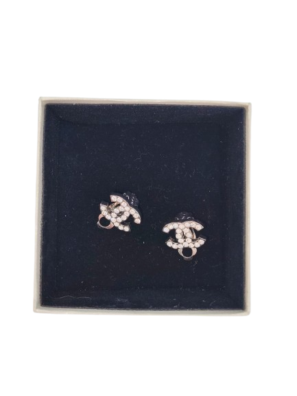ARETES CHANEL CC