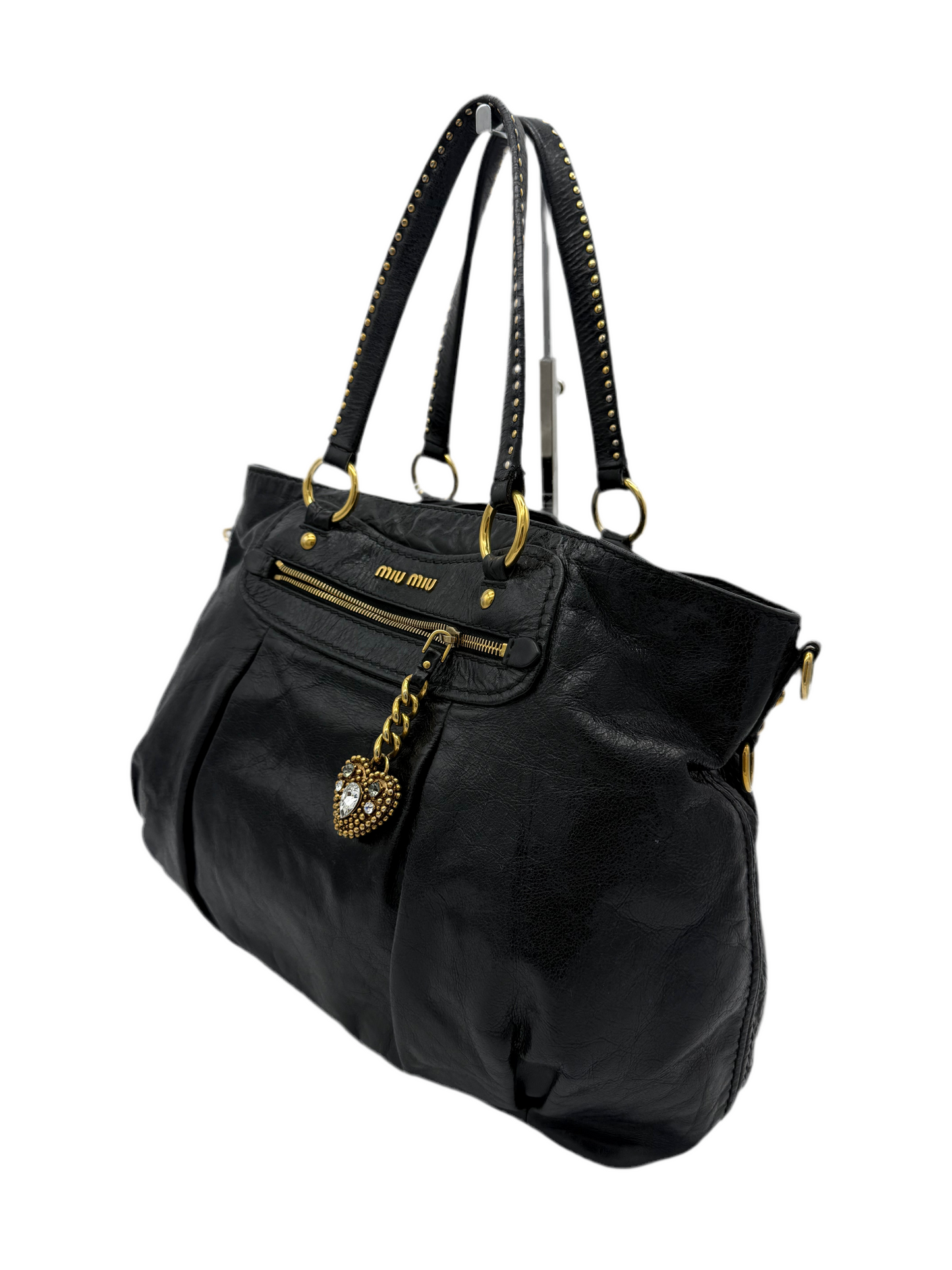 Miu Miu Bolso Piel Negra