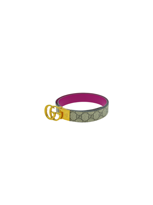 Gucci cinturón doble vista 95cm