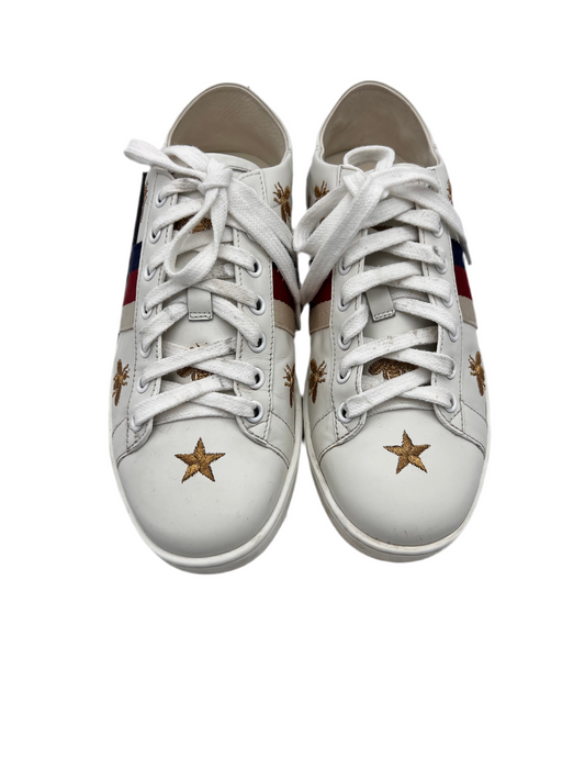 Gucci Ace estrellas talla 4mex.