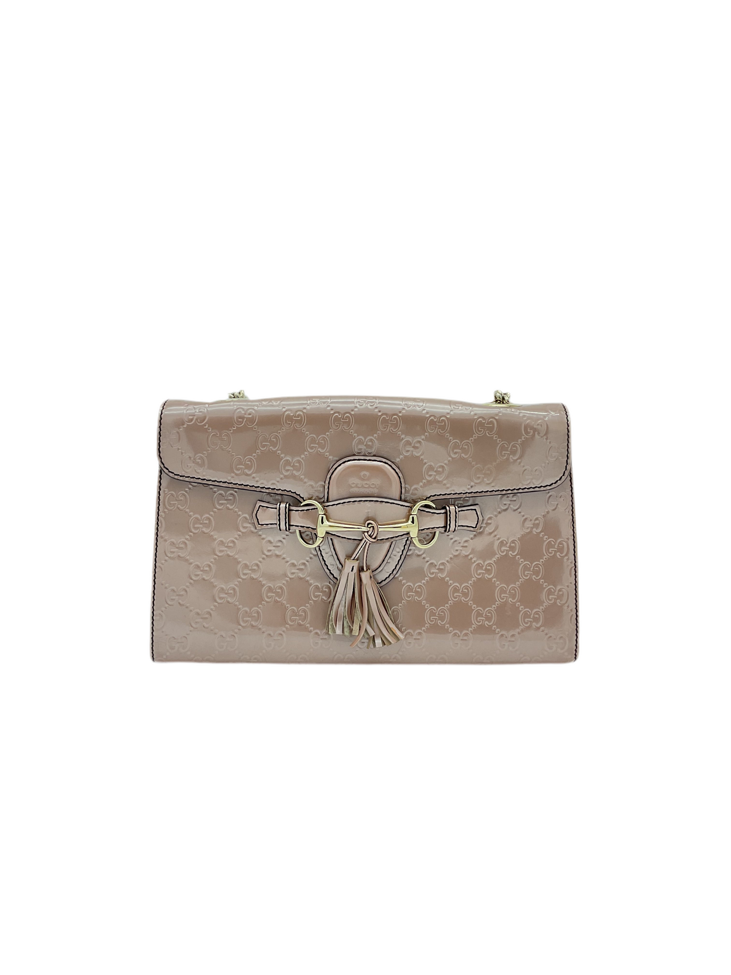 Gucci Pink Patent Leather